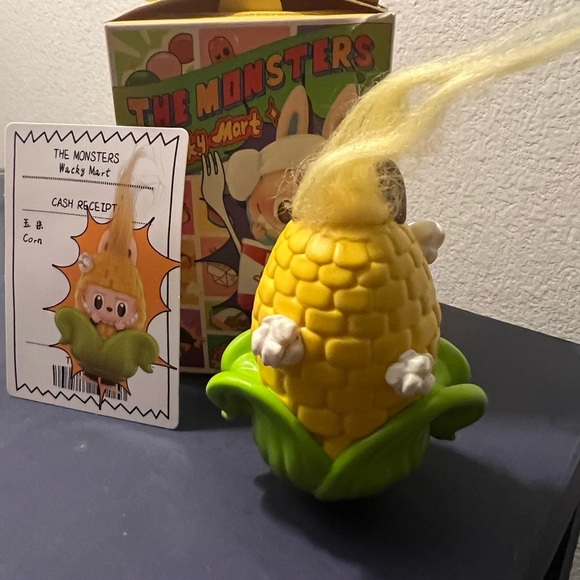 Labubu The Monsters Wacky Mart Corn Figure - Picture 2 of 6